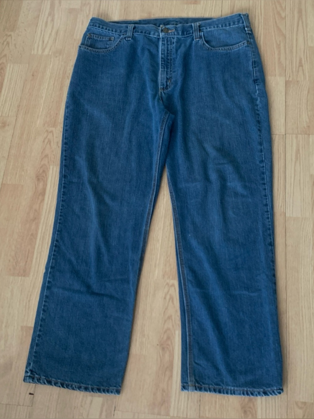 Carhartt Men's Relaxed Fit Blue Jeans 40x30 Utility Carpenter Workwear
